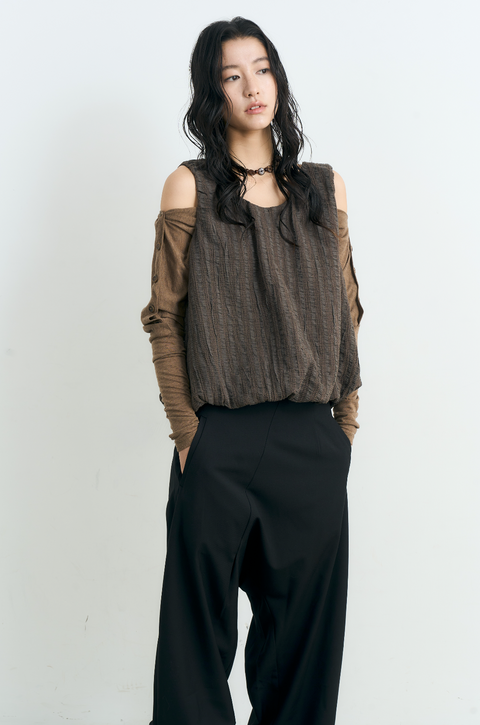 NULL NONE BUBBLE VEST