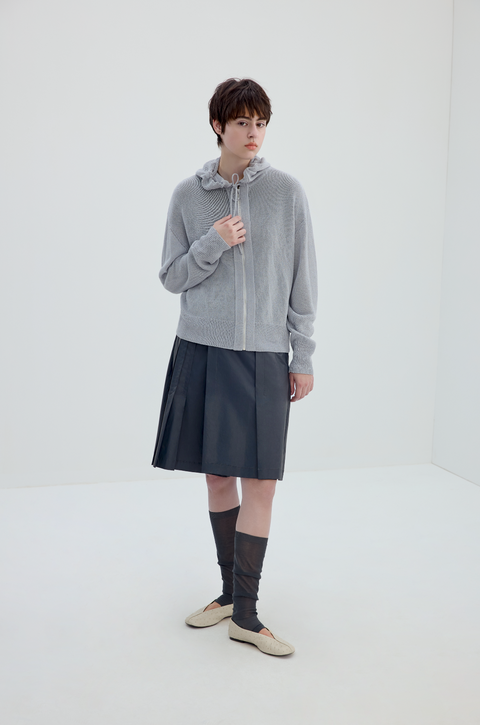 SIMPLE PROJECT WASHI PAPER YARN HOODIE