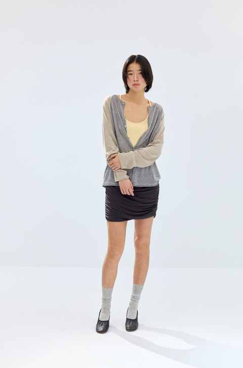 SIMPLE PROJECT CUPRO SKIRT