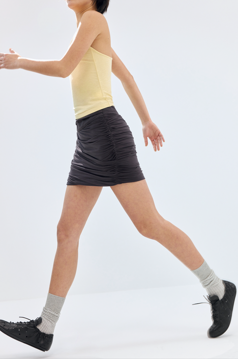 SIMPLE PROJECT CUPRO SKIRT