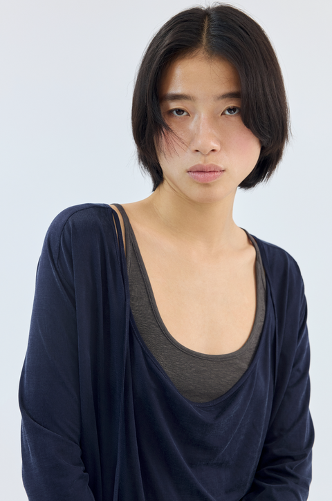 SIMPLE PROJECT CUPRO 2-WAY T-SHIRT