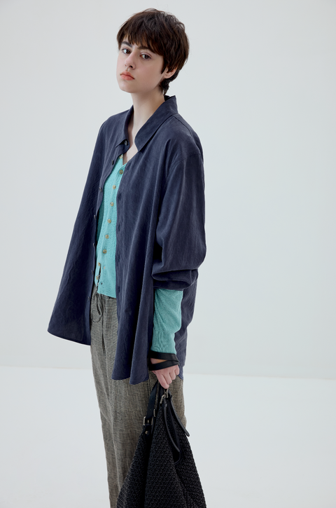 SIMPLE PROJECT TENCEL SHIRT