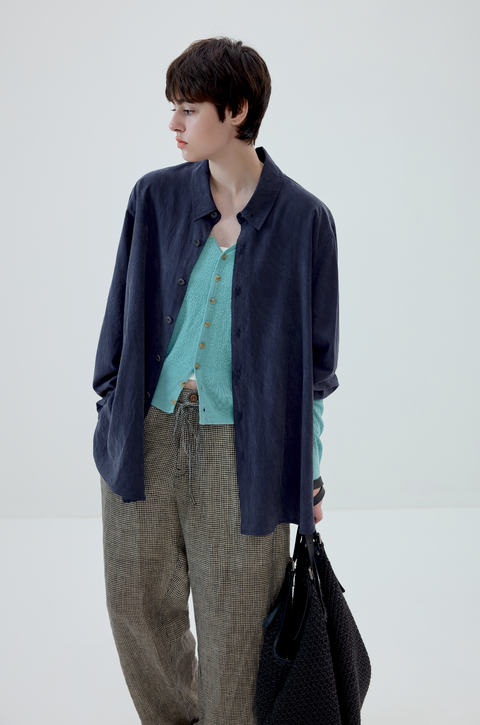 SIMPLE PROJECT TENCEL SHIRT