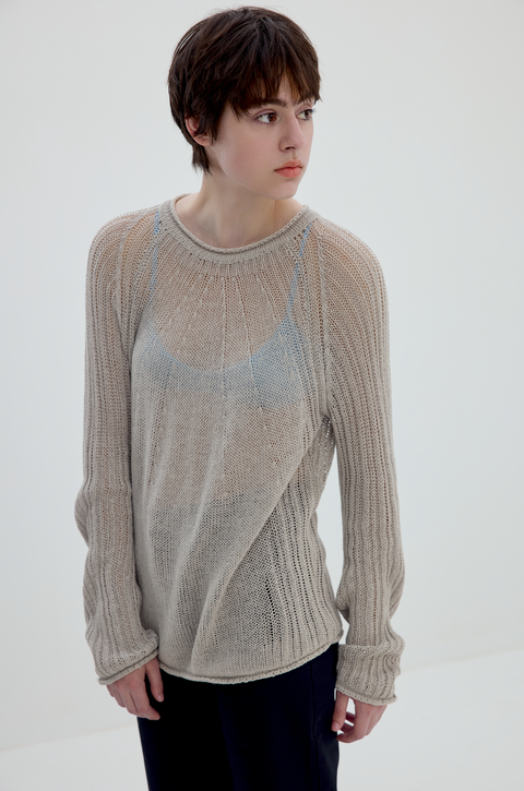 SIMPLE PROJECT WASHI PAPER YARN SWEATER
