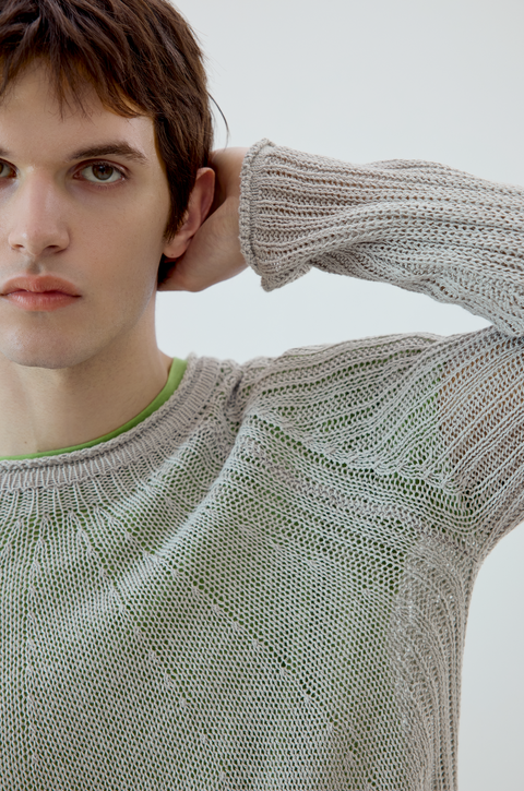 SIMPLE PROJECT WASHI PAPER YARN SWEATER
