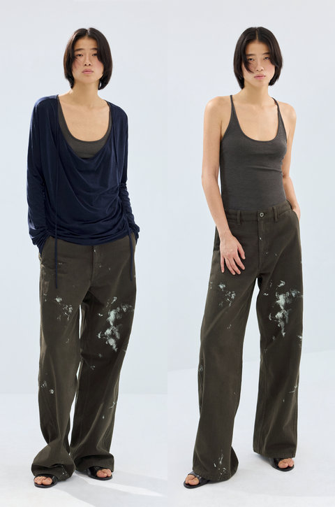 SIMPLE PROJECT PAINTED TROUSERS