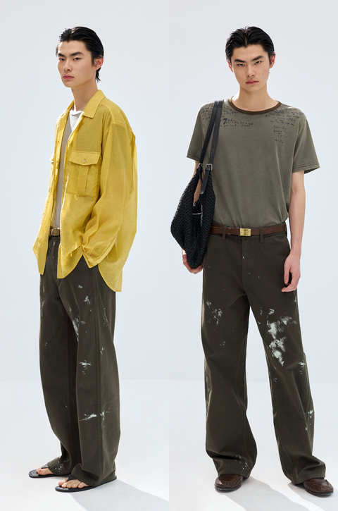 SIMPLE PROJECT PAINTED TROUSERS