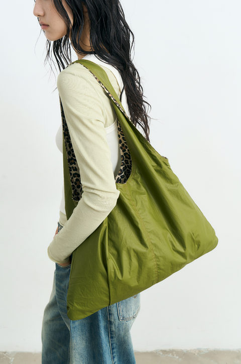 NULL NONE COATED PANEL 2-WAY TOTE BAG