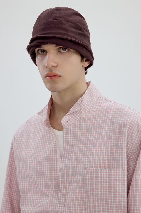 SIMPLE PROJECT PLAID SHIRT