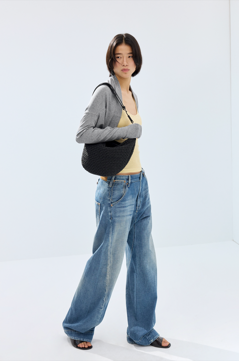 SIMPLE PROJECT ENGINEERED JEANS