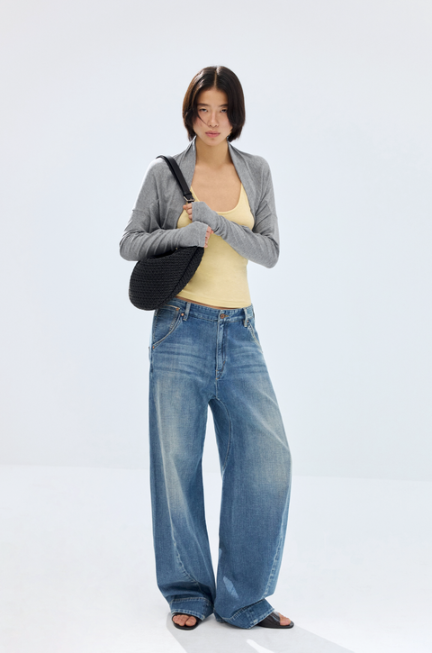 SIMPLE PROJECT ENGINEERED JEANS
