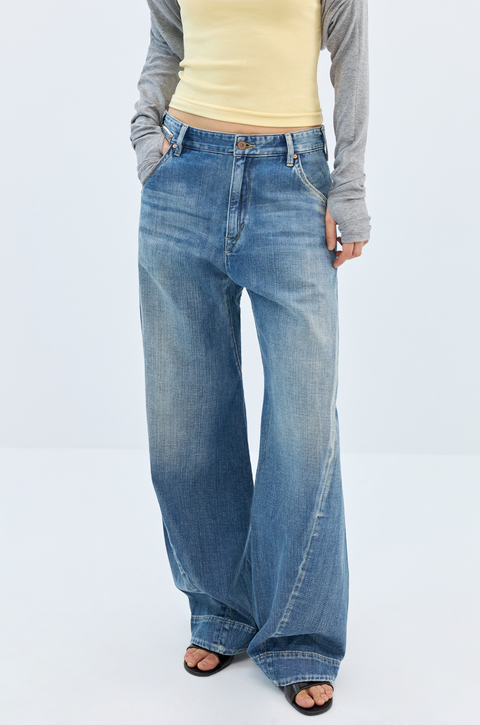 SIMPLE PROJECT ENGINEERED JEANS