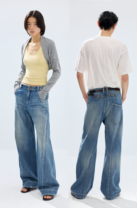 SIMPLE PROJECT ENGINEERED JEANS