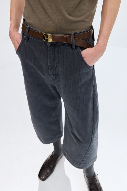 SIMPLE PROJECT BRASS BUCKLE BELT