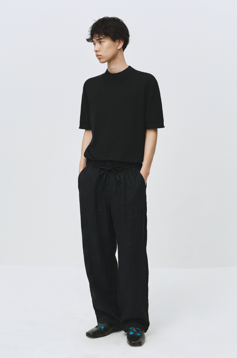 SIMPLE PROJECT LINEN EASY PANTS