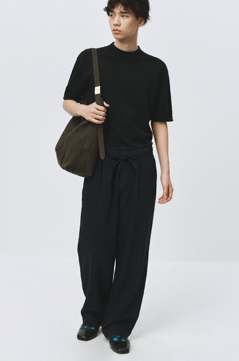SIMPLE PROJECT LINEN EASY PANTS