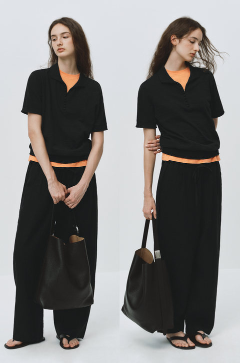 SIMPLE PROJECT LINEN EASY PANTS