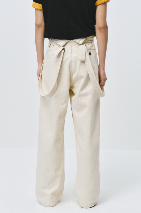 SIMPLE PROJECT STRAIGHT-LEG OVERALLS