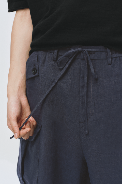 SIMPLE PROJECT LINEN SHORTS