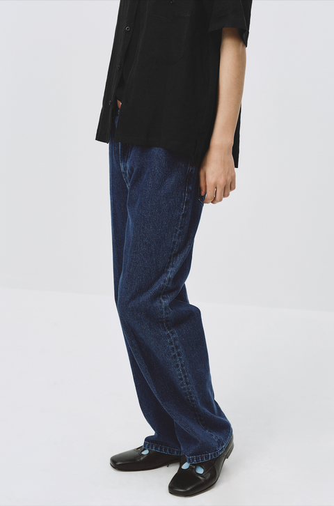 SIMPLE PROJECT DARK BLUE JEANS