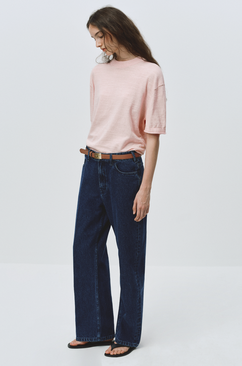 SIMPLE PROJECT DARK BLUE JEANS