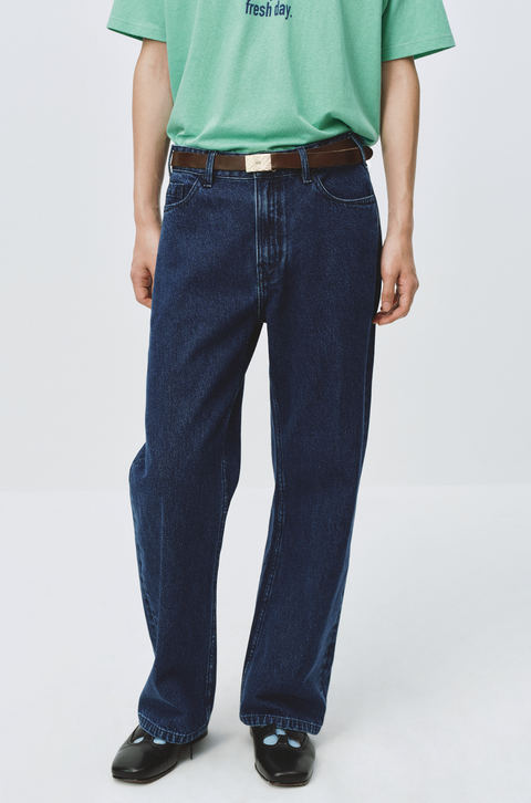 SIMPLE PROJECT DARK BLUE JEANS