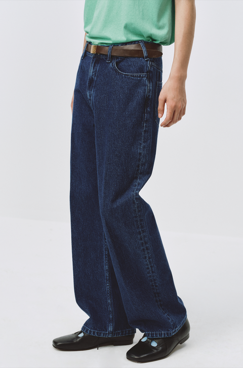 SIMPLE PROJECT DARK BLUE JEANS