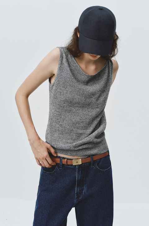 SIMPLE PROJECT KNOTTED TOP