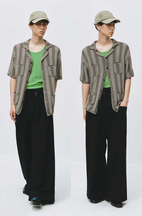 SIMPLE PROJECT STRIPED SHIRT