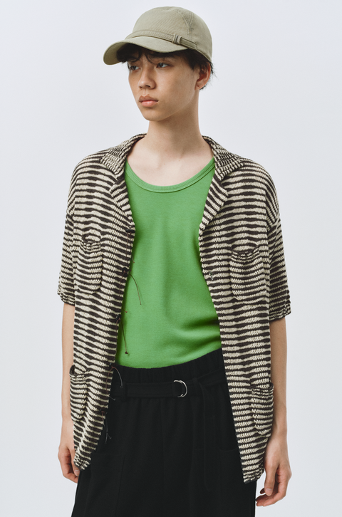 SIMPLE PROJECT STRIPED SHIRT