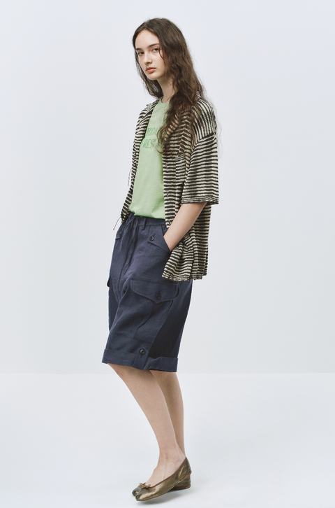 SIMPLE PROJECT STRIPED SHIRT