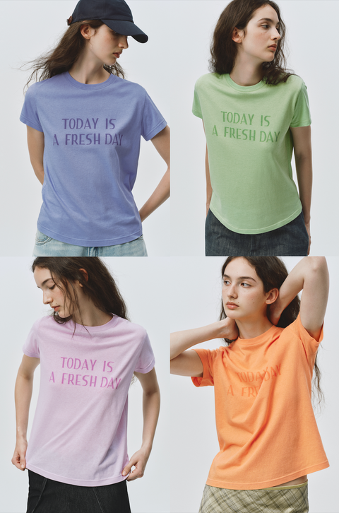 SIMPLE PROJECT "FRESH" WOMEN'S T-SHIRT