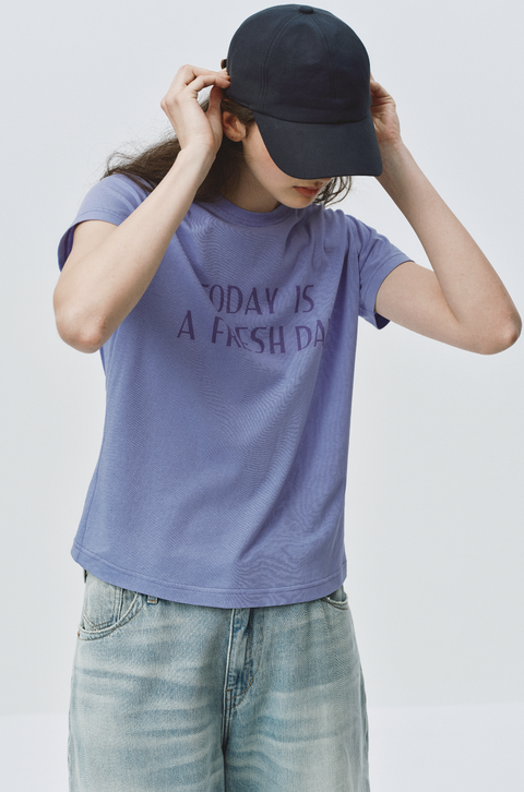 SIMPLE PROJECT "FRESH" WOMEN'S T-SHIRT