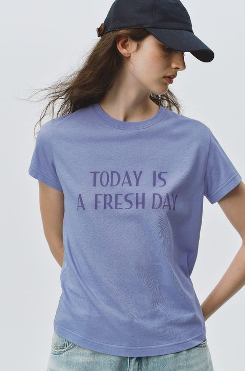 SIMPLE PROJECT "FRESH" WOMEN'S T-SHIRT