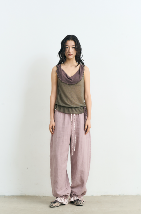 NULL NONE COLORBLOCK KNIT VEST