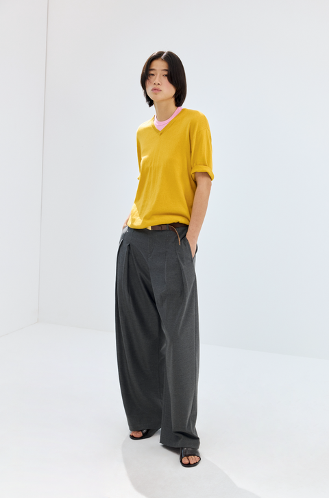 SIMPLE PROJECT V-NECK T-SHIRT