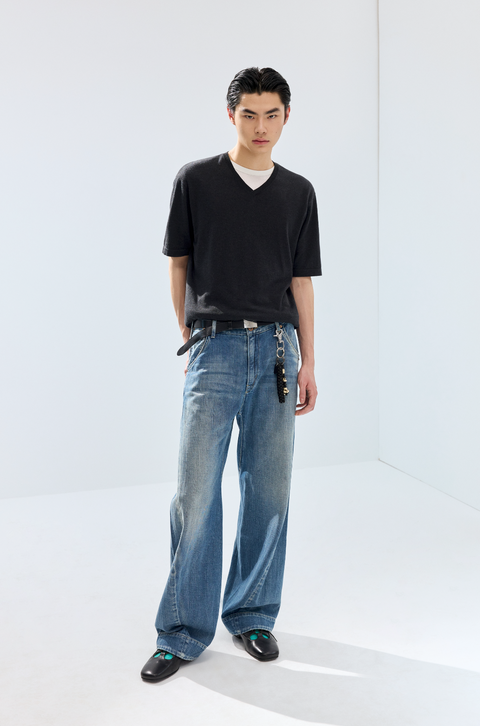 SIMPLE PROJECT V-NECK T-SHIRT