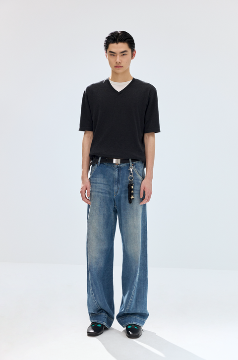 SIMPLE PROJECT V-NECK T-SHIRT