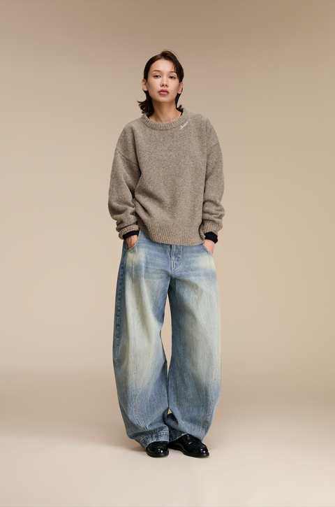 OPICLOTH WIDE-LEG JEANS
