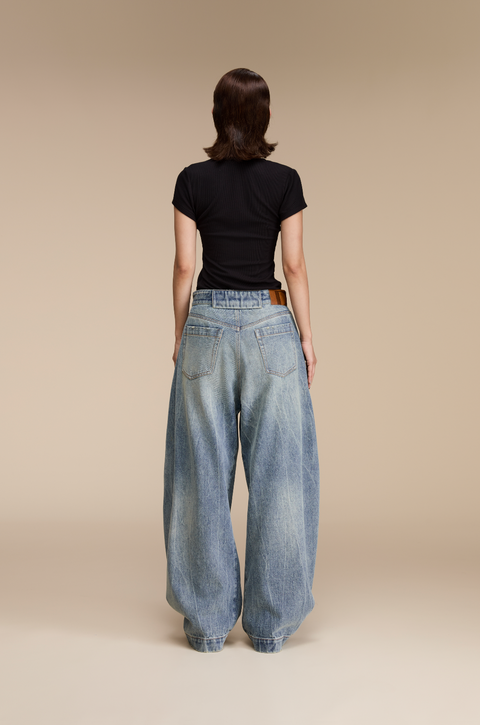OPICLOTH WIDE-LEG JEANS