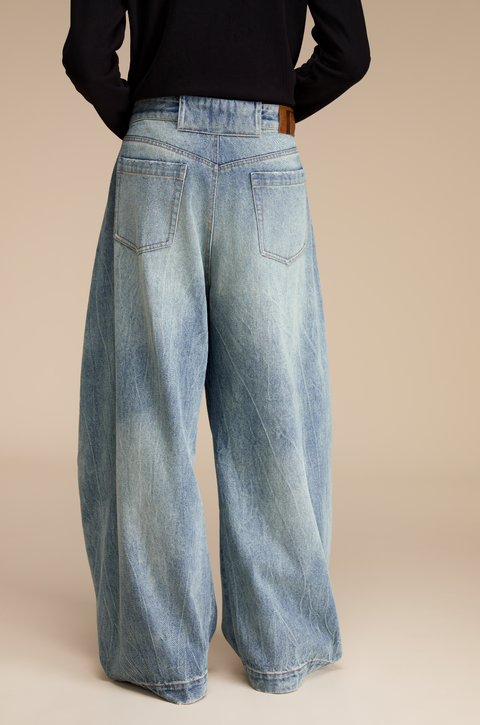 OPICLOTH WIDE-LEG JEANS