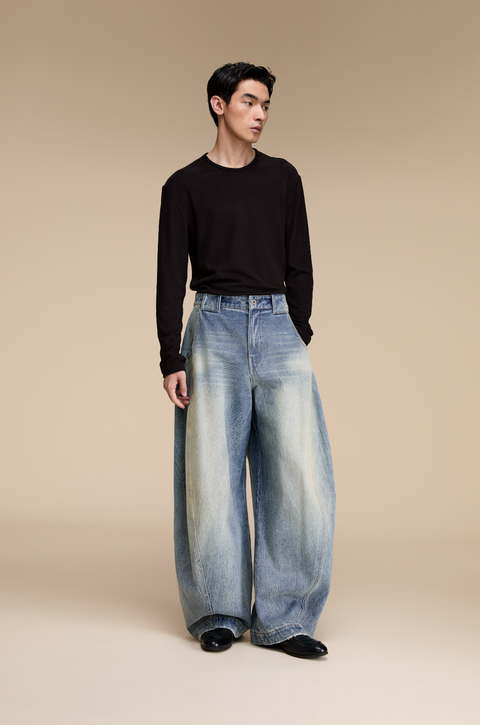 OPICLOTH WIDE-LEG JEANS