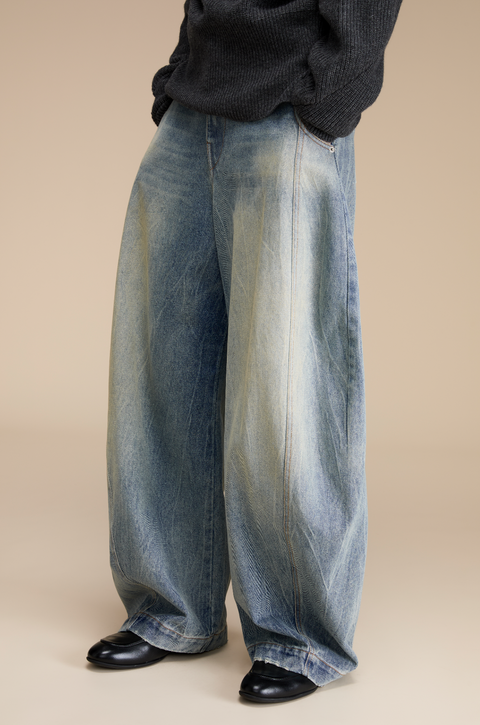 OPICLOTH WIDE-LEG JEANS
