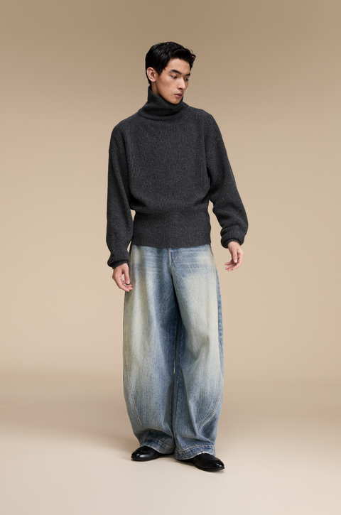 OPICLOTH WIDE-LEG JEANS