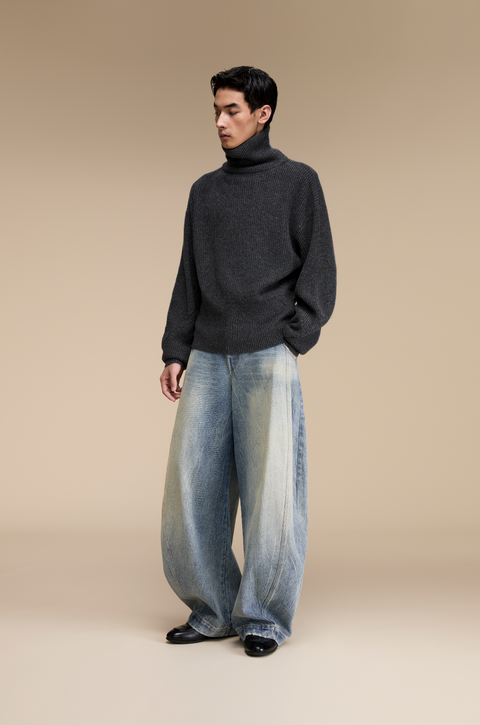 OPICLOTH WIDE-LEG JEANS