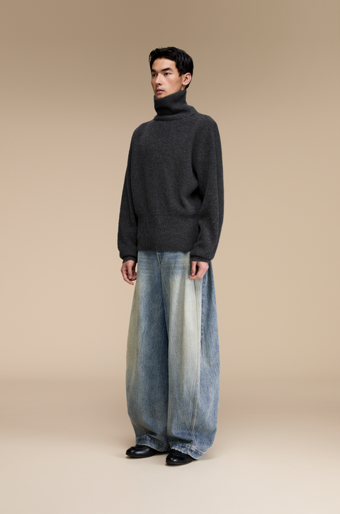 OPICLOTH WIDE-LEG JEANS