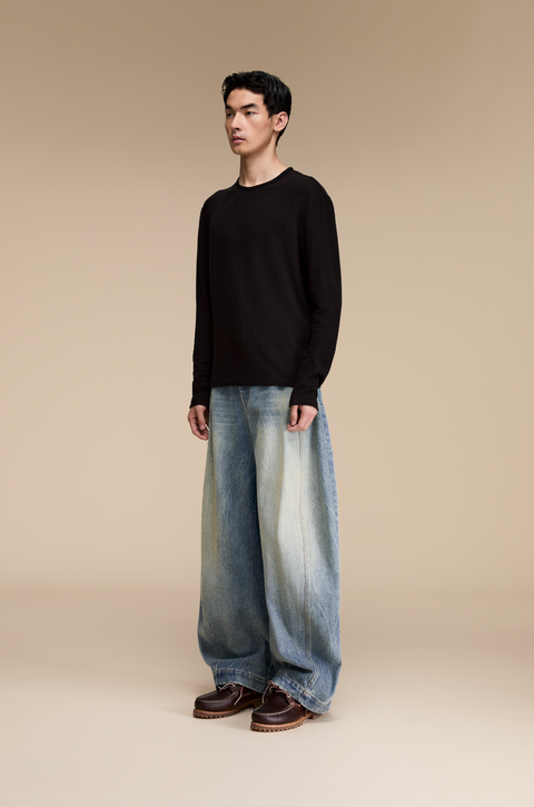 OPICLOTH WIDE-LEG JEANS