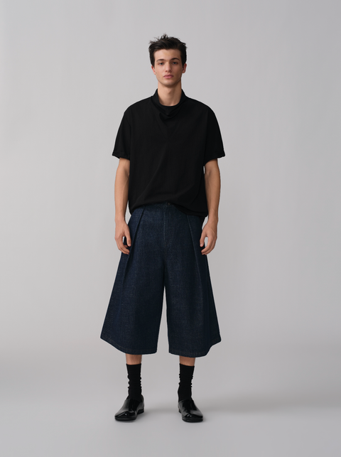 OPICLOTH COWL NECK T-SHIRT