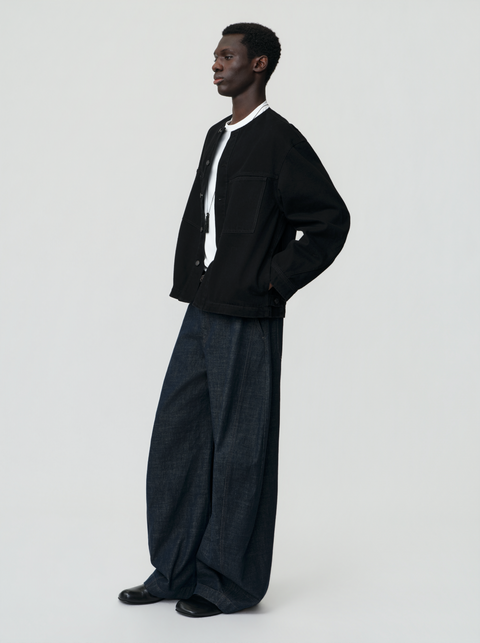 OPICLOTH INDIGO CURVED JEANS