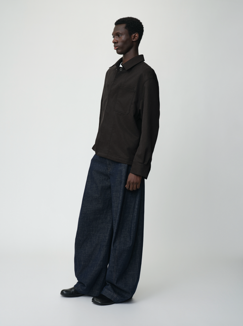 OPICLOTH INDIGO CURVED JEANS